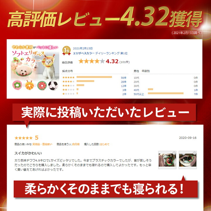 楽天市場 楽天1位 エリザベスカラー ソフトエリザベスカラー 犬 猫 ペット 軽量 柔らかい やわらか 傷舐め 足舐め 防止 傷口 保護 手術 怪我 ケガ 病気 術後 S M L Xl かわいい 可愛い ふわふわ 送料無料 モアバリュー