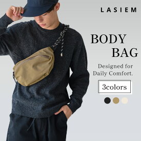 ボディバッグ ショルダーバッグ レディース メンズ 男女兼用 斜めがけ 斜め掛け 肩掛け 小さい 小さめ コンパクト 軽量 撥水 ナイロン パラコード シンプル 大人 かっこいい おしゃれ アウトドア 海外旅行 旅行 防犯 ユニセックス