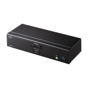 �T�����T�v���C�@4K�Ή�HDMI�p�\�R�������ؑ֊�(2:1)�@SW-KVM2U3HD