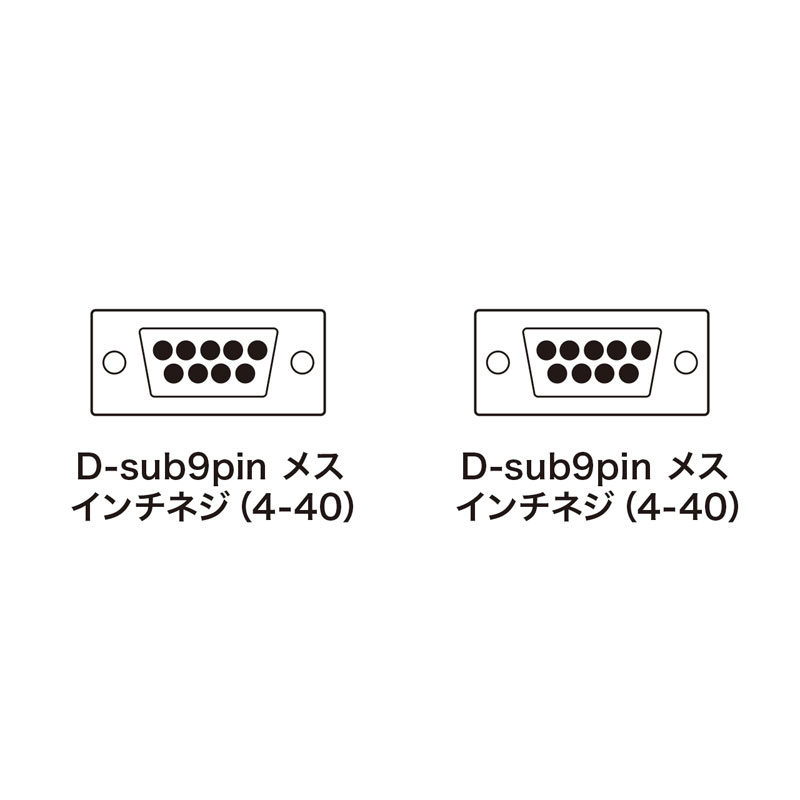 華麗サンワサプライ RS-232Cケーブル（モデム・TA用・6m） KRS-433XF6N PCアクセサリー 