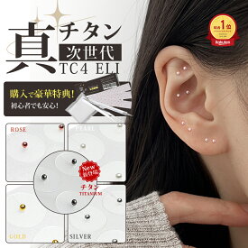 ＼2点で20％OFF 3点で30％OFF 贈品／耳つぼシール 耳つぼジュエリー 耳ツボジュエリー チタン粒 金粒 銀粒 ピンクゴールド 透明シール チタン製・ステンレス製 金属アレルギー対応 100粒 大容量 粒タイプ選べる ダイエット 美顔 美肌 フェイスケア ジュエリーキット代用可