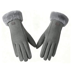 \2点で10%OFF/手袋 レディース スマホ手袋 裏起毛 防寒 おしゃれ かわいい 暖かい タッチパネル 手ぶくろ グローブ 秋冬 通勤 通学 普段使い プレゼント ギフト 黒 ファー ボア 保温 防風 撥