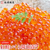 紅鮭 いくら 醤油漬け 250g 送料無料 イクラ 海鮮 丼 軍艦 手巻き 寿司 ちらし ギフト プレゼント お中元