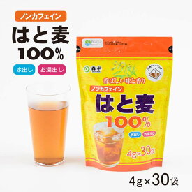 はと麦100% 4g×30袋 ノンカフェイン ハトムギ 健康茶 健康 ヨクイニン ティーパック ティーバッグ 宇治 京都 お茶 宇治茶 取り寄せ ギフト プレゼント 麦茶 むぎちゃ パック 水出し 水だし 鳩麦茶 はと麦茶 ハト麦茶 はとむぎ茶 健康ドリンク 美白 お肌 美容 森半