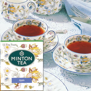 紅茶 ミントン ティーバッグ アップル 2g×12P 英国紅茶 MINTON TEA 水出しでもどうぞ | 森半 紅茶 プチギフト お返し ギフト おしゃれ ティーパック イギリス 美味しい 退職 お礼 プレゼント 引っ