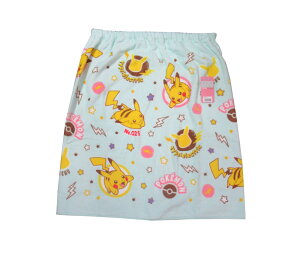 ラップタオル 巻きタオル プール用 ポケモン ポケピース ビーチ 水泳教室、海水浴で大活躍!☆ 約60cm丈 子ども キッズ 男の子・女の子 注、メール便、小型宅配便には容量の規制があります2