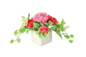 フェイクグリーン 光触媒 造花 クラリス アートフラワー フラワーアレンジメント 人工観葉植物 舞華 花 おしゃれ ギフト プレゼント 母の日 敬老の日 誕生日 お祝い 贈り物 開店祝い 新築祝