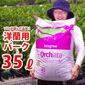 洋蘭栽培プロ用資材 『たっぷりお徳用！ 業務用 「ニュージーランド産熟成バーク35L」』【材】水はけがよく、洋ランに水を多くあげすぎちゃうあなたに最適です！劣化しない最高級のNZ産バークは鉢替え時やシンビやカトレア、胡蝶蘭にも最適です！ ※NO寒