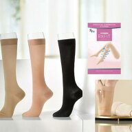 医療用弾性ストッキング レックスフィット【中圧】薄手ハイソックス　爪先あり/なし　リムフィックス　医…