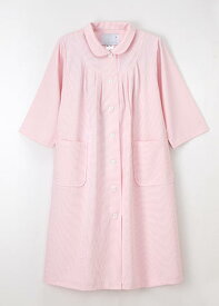 マタニティ患者衣　MK-311（ピンク・ベージュ）1枚　ナガイレーベン　妊産婦患者衣　検査衣