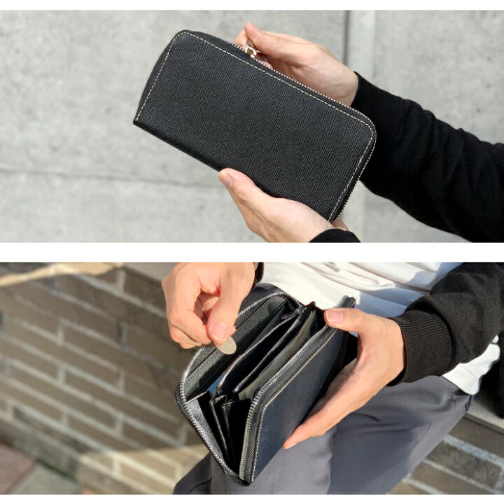 楽天市場】長財布 本革 財布 男の型押し 革財布 ラウンド財布 ラウンド 