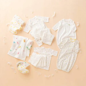 【送料無料】mikihouse(ミキハウス) ホットビスケッツ 肌着セット新生児 短肌着 コンビ肌着 新生児 赤ちゃん 女の子 (ピンク) 男の子(ブルー)男女(マルチ)【74-9971-490】 ご出産御祝