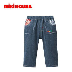 【SALE_セール】【メール便_送料無料】mikihouse(ミキハウス) ホットビスケッツ パンツ73-3203-499(80cm90cm100cm110cm120cm) ベビー服 キッズ 子供服 こども 男の子 女の子
