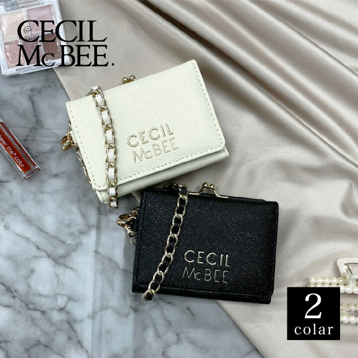 楽天市場】【30%off】CECIL Mc BEE ダズリン がま口コンパクト財布 