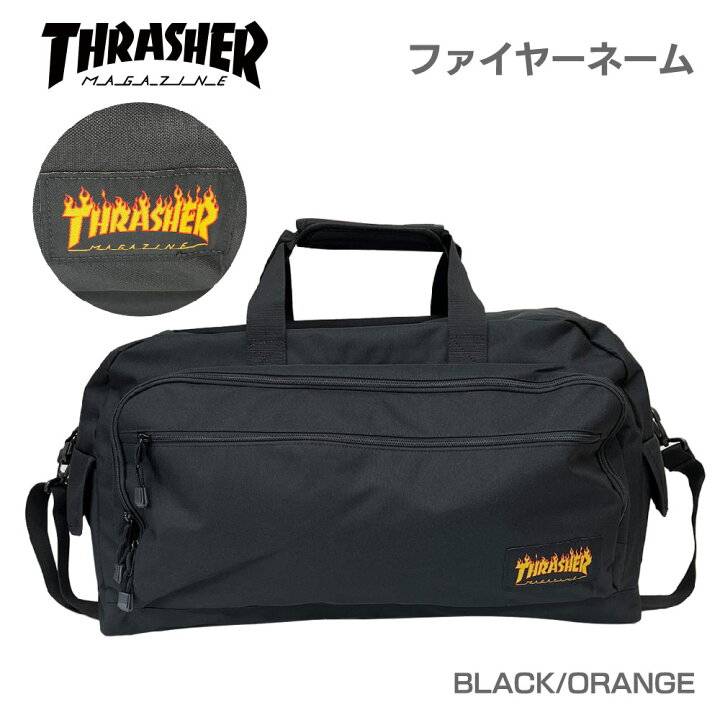 楽天市場】THRASHER スラッシャー トラベルボストンバッグ ボストン  