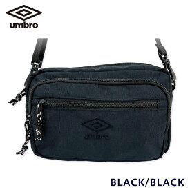 umbro アンブロ 刺繍ロゴ 2WAY ショルダーバッグ バッグ ボディバッグ ウエストバッグ 斜めがけ ショルダー 高校生 中学生 小学生 ティーンズ レディース メンズ キッズ 子供 子ども 黒 ロゴ シンプル プレゼント ギフト