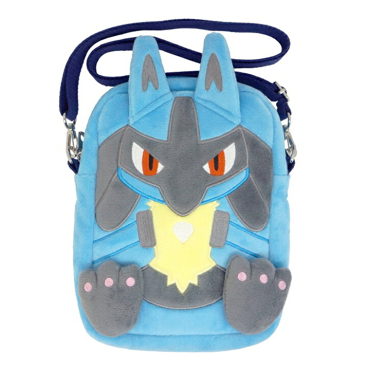 楽天市場】ポケットモンスター ぬいぐるみポシェット ＜ルカリオ 