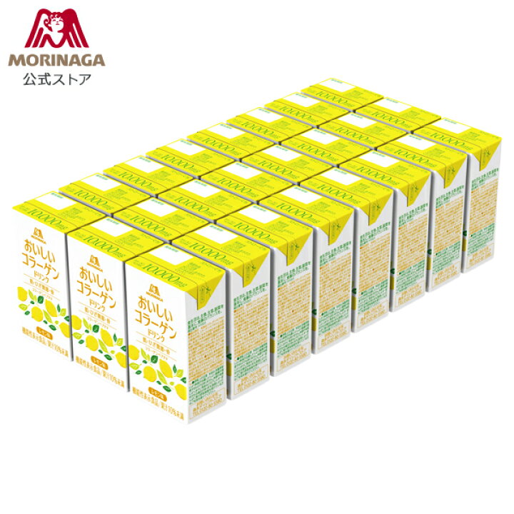 楽天市場】森永製菓 おいしいコラーゲンドリンク ピーチ味/レモン味 