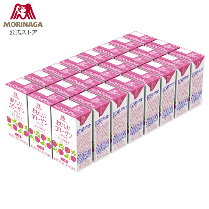 楽天市場】森永製菓 おいしいコラーゲンドリンク ピーチ味/レモン味 