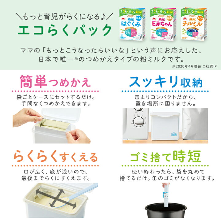 楽天市場】【定期10％OFF】【専用スプーン＼大容量／ 付き】 森永 
