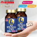 ラクトフェリンプラス ＜おトクな60日分(2瓶)＞ ビフィズス菌 サプリ ラクトフェリン 【 森永乳業 公式 】 bb536 ミル…