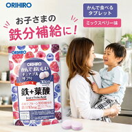 鉄分 サプリメント 子供 鉄分【楽天1位8冠】葉酸サプリ かんでおいしいチュアブルサプリ 鉄 葉酸 サプリ…