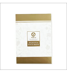 【楽天1位入賞！】プレゼントに最適◎夜の集中ケアに クリスマス 高級フェイスパック モリンガフェイスマスク｜美容成分たっぷり配合 当店オリジナル ギフトにもおすすめ 日本製 スキンケア シートマスク 保湿 ハリ くすみ対策 乾燥肌 敏感肌