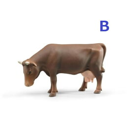 農業 動物フィギュア ブルーダー BRUDER 乳牛フィギュア（茶）02308
