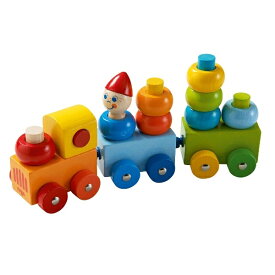 HABA ハバ ベビートレイン HA5126 | おもちゃ 木のおもちゃ 汽車 積み木 積木 つみき 幼児おもちゃ ベビー 形合わせ 知育玩具 知育 出産祝い 誕生日 クリスマス プレゼント