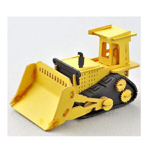 建設機械・重機 ペーパークラフト あおぞら Cars Craft mini Bulldozer ブルドーザー CCM-K3
