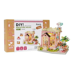 yubNtCf[N[|Ώہzł ~j`AnEX ܂̋x 664842-DG153 {t Robotime {^C DIY ~j`AnEXLbg h[nEXLbg HLbg 