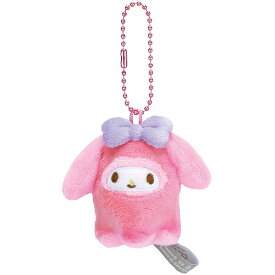 なりきり食べ物 マイメロディ ぬいぐるみキーホルダー サンリオキャラクターズ 女の子 女 男の子 男 鞄 かばん bag バッグ 鍵 かぎ key キー 誕生日 プレゼント 贈り物 父 母 大人 子供 ぬいぐるみ チャーム