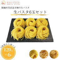 【6食入】生パスタ 選べる3種 リングイネ タリオリーニ タリアテッレ 120g×6食 麺のみ 製麺所直送 もち…