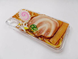 【 iPhoneケース（iPhoneX） 醤油ラーメン 】 日本製 小物 食品サンプル おもしろ プレゼント かわいい おしゃれ ハンドメイド 模型 フェイクフード フード 食べ物 パーツ 撮影 大阪 ユニーク Japan