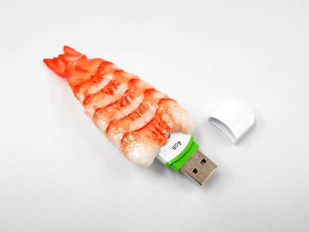 楽天市場】【 USB メモリ 寿司エビ 】 日本製 小物 食品サンプル