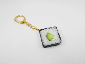 【 キーホルダー 胡瓜巻き 】 日本製 小物 食品サンプル おもしろ プレゼント かわいい おしゃれ ハンドメイド ポーチ バッグ 模型 フェイクフード フード 食べ物 パーツ 撮影 ぬい撮 ユニー