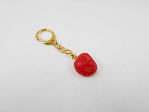 【 キーホルダー 梅干・小 】 日本製 小物 食品サンプル おもしろ プレゼント かわいい おしゃれ ハンドメイド ポーチ バッグ 模型 フェイクフード フード 食べ物 パーツ 撮影 ぬい撮 ユニー