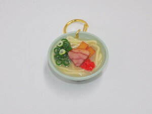 【 キーホルダー とんこつラーメン】 日本製 小物 食品サンプル おもしろ プレゼント かわいい おしゃれ ハンドメイド ポーチ バッグ 模型 フェイクフード フード 食べ物 パーツ 撮影 ぬい撮