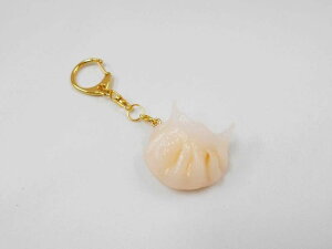 【 キーホルダー エビ餃子・小 】 日本製 小物 食品サンプル おもしろ プレゼント かわいい おしゃれ ハンドメイド ポーチ バッグ 模型 フェイクフード フード 食べ物 パーツ 撮影 ぬい撮 ユ