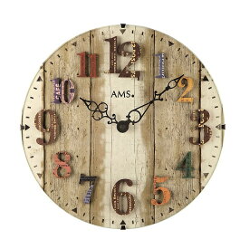 AMS（アームス）お洒落な掛時計　AMS9423