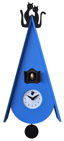 鳩時計　ピロンディーニ　カッコ-時計 イタリア製　ART-819-lightblue [送料無料]