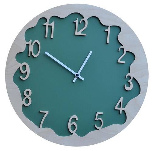Pirondini社製 掛け時計 クォーツタイプ 73％以上節約 ピロンディーニ 送料無料 ART-046-Ombre_green イタリア製 76％以上節約