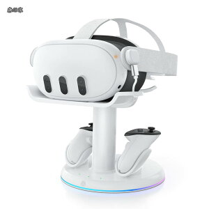 �y���������zRGB �[�d�h�b�NMeta Quest 3/Quest 3S�ɑΉ��A���C�[�d�X�e�[�V����VR�w�b�h�Z�b�g�ƃR���g���[���[�p�[�d�X�^���h�A�N�Z�T���[