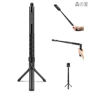 �o���b�g�^�C����]�n���h�������O�r�X�^���h�L�b�g ���B��_�t�� Insta360 X3/X4/X4 Air/X5/DJI Osmo 360�x�p�m���}�J��������уA�N�V�����J�����Ή� �u���b�N