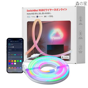 �y���������zRGBIC ���C���[ �l�I�����C�g LED�e�[�v���C�g - �X�C�b�`�{�b�g �ԐڏƖ� RGB 1600���F ���P�x �����F �}���`�J���[ �������F �N���X�}�X �p�[�e�B�[ ���� �C���~�l�[�V���� Wi-Fi Blue