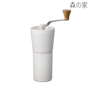 �y���������z(�n���I)Ceramic Coffee Grinder �R�[�q�[��30g �z���C�g �L�c�� �V���v�� S-CCG-2-W