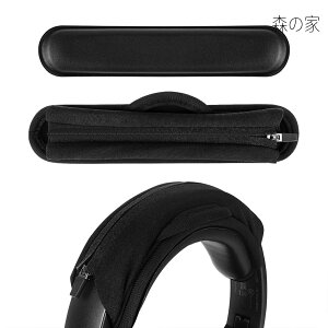 �y���������z�w�b�h�o���h�J�o�[ + �p�b�h �Z�b�g HyperX TurtleBeach ���C�U�[ Razer �X�e�B�[���V���[�Y SteelSeries ���W�N�[�� Logitech �R���Z�A Corsair �ɑΉ� �w�b�h�z���p�b�h Cooling-gel Pad (�u���b�N