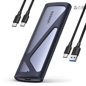 �y���������zM.2 SSD �O�t���P�[�X �yNVMe / SATA ���Ή��zSSD �P�[�X USB3.2 Gen2�ڑ� 10Gbps�����]�� �A���~ Nvme SSD �P�[�X 2230/2242/2260/2280 M key/B+M key SSD�Ή� 8TB�e�ʑΉ� UASP/S.M.A.R.T/ TRIM�@�\���� �yUSB A-C