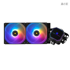 �y���������zFrozen Prism 240 Black ARGB AIO ����N�[���[�A�t��CPU�N�[���[�A2×120mm PWM�t�@������V�X�e���A1850RPM�����AAMD/AM4/AM5 & Intel LGA115X/1200/2066/1700 �ɓK�����܂��B