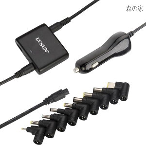 �y���������z�ԍ� �d��ac�A�_�v�^�[ �ԍڏ[�d�� 90W 14-24V �V�K�[�\�P�b�g �J�[�`���[�W���[ �m�[�gPC�p DC�[�d�� Toshiba Hp mouse Sony Asus Dell Fujitsu Acer Gateway ���ɑΉ��i�u���b�N�j